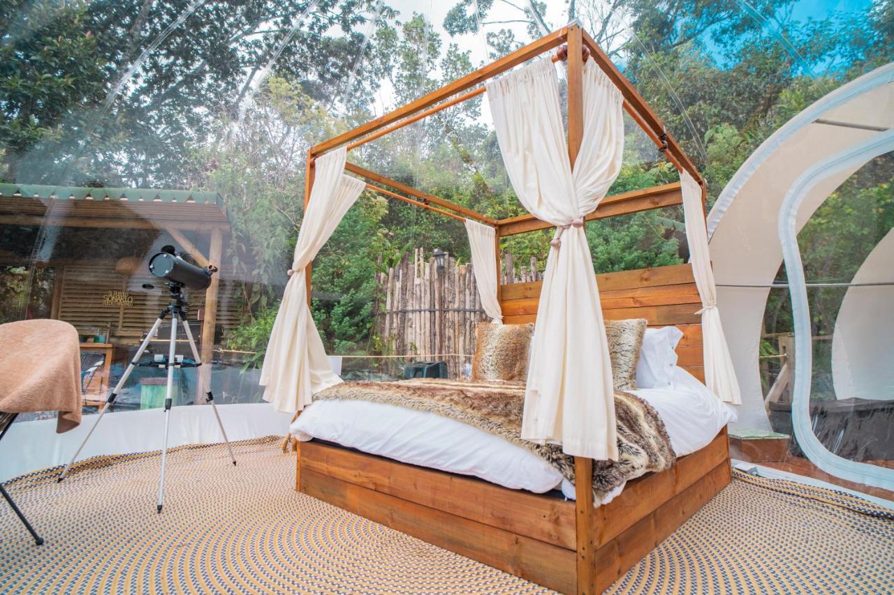 Hotel Bubblesky Glamping Guatapé Exterior foto